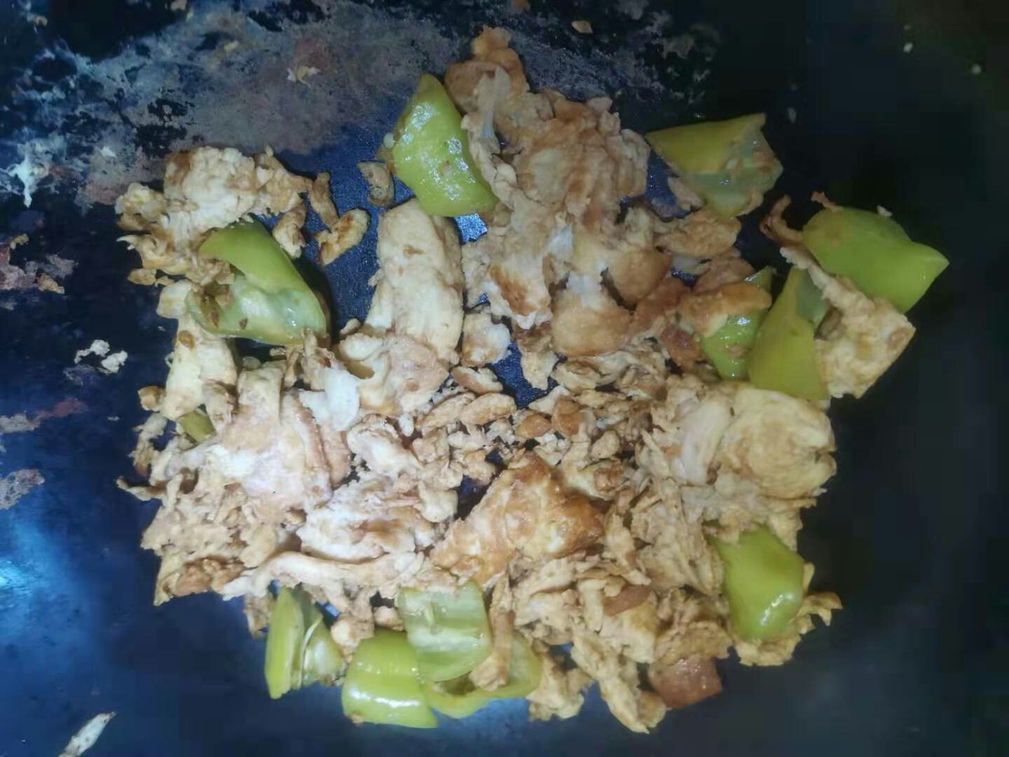 鵝蛋炒尖椒的做法-家常味炒菜譜