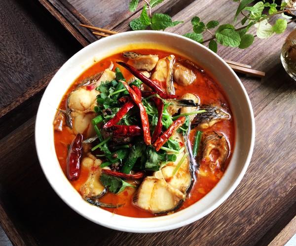 肥腸煮黑魚的做法-香辣味煮菜譜