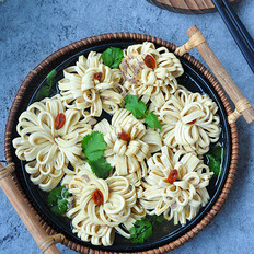 開花豆皮的做法-家常味蒸菜譜