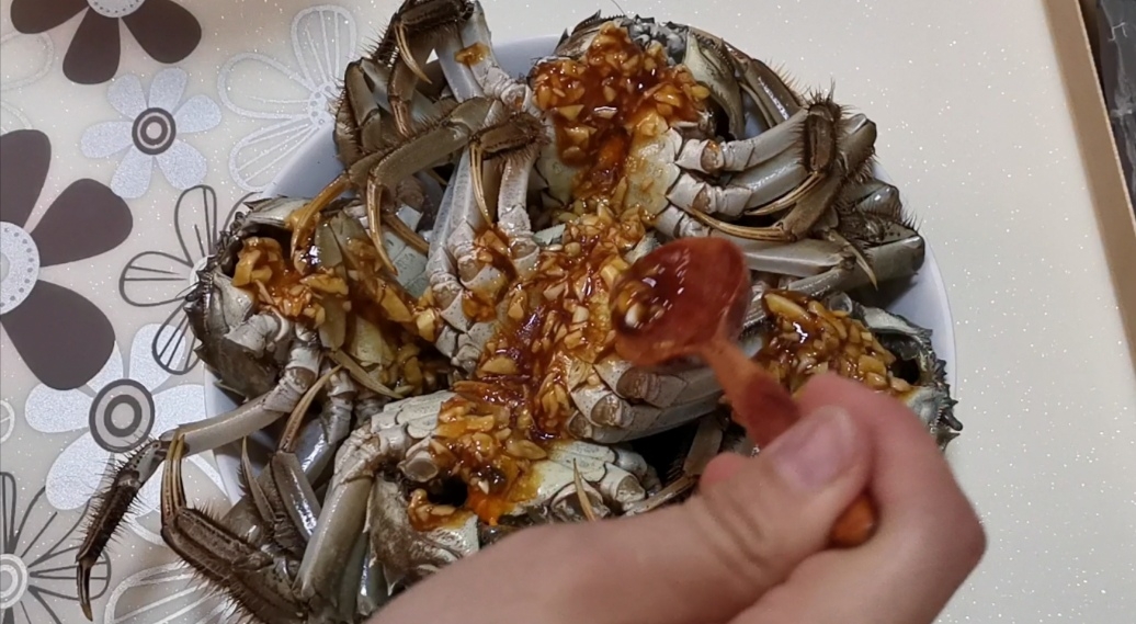 蒸螃蟹的做法-咸鮮味蒸菜譜