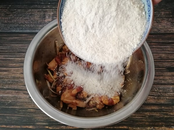 南瓜粉蒸肉的做法-家常味蒸菜譜