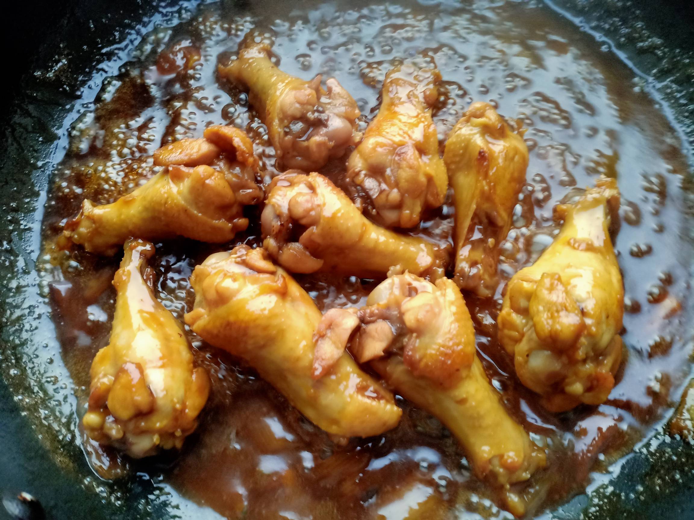 照燒雞翅根的做法-咸鮮味燒菜譜