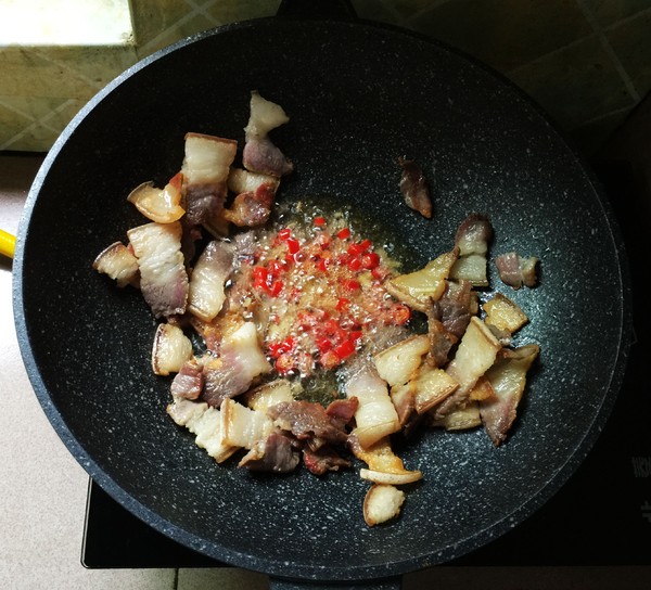干豆角炒臘肉的做法-咸鮮味燉菜譜