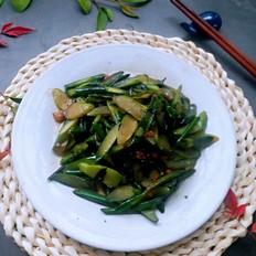 爆炒紅菜苔的做法-咸鮮味炒菜譜