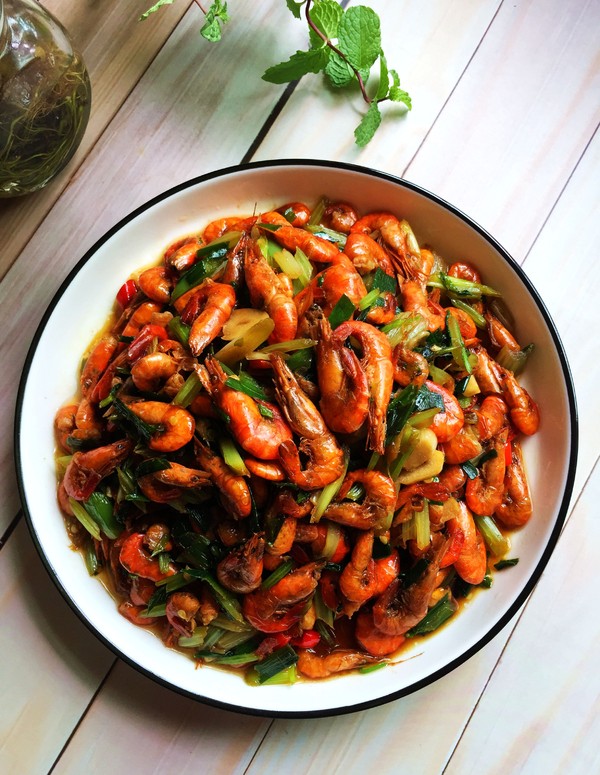 香辣小河蝦的做法-香辣味炒菜譜