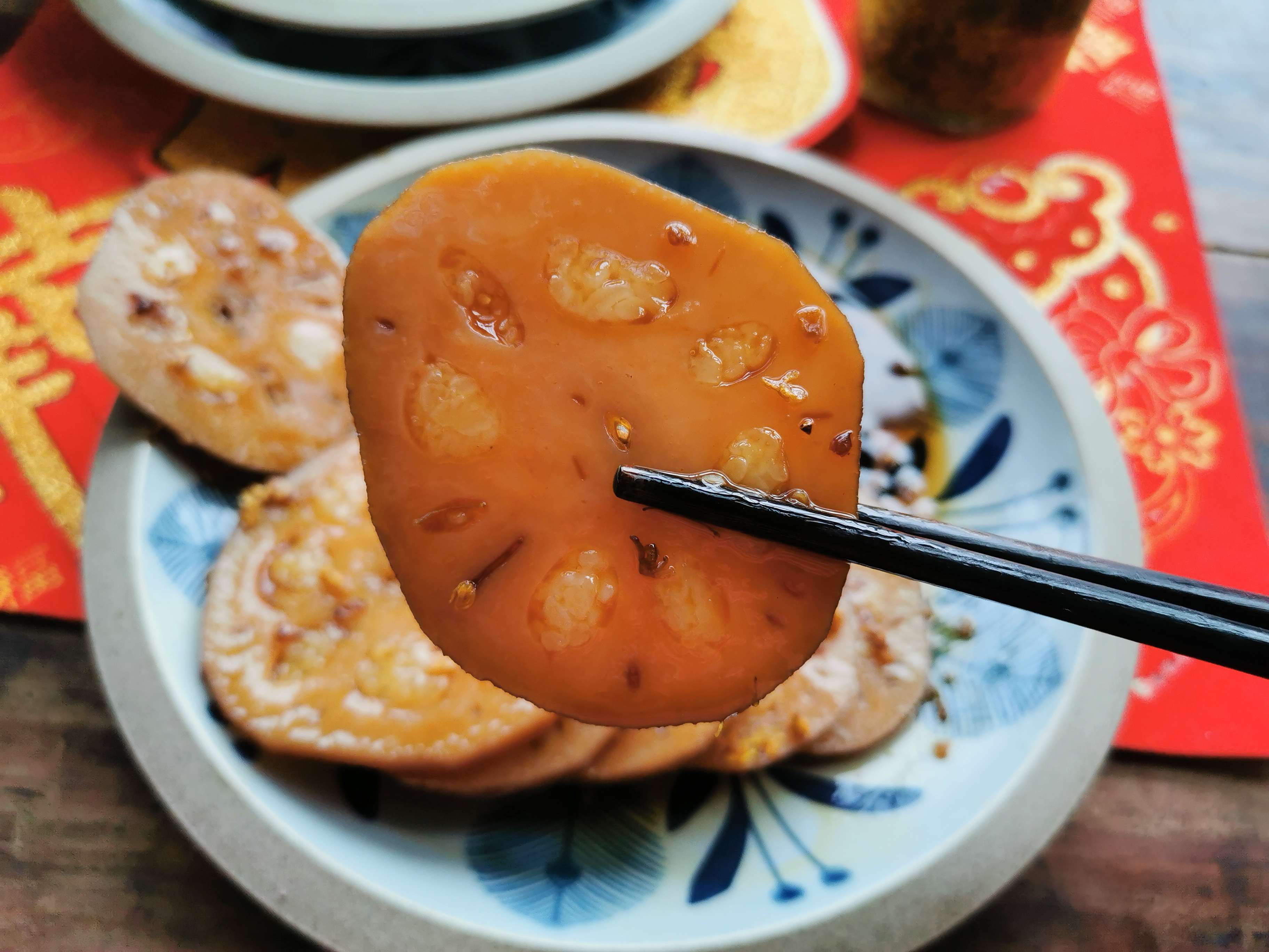 桂花糖藕的做法-甜味蒸菜譜