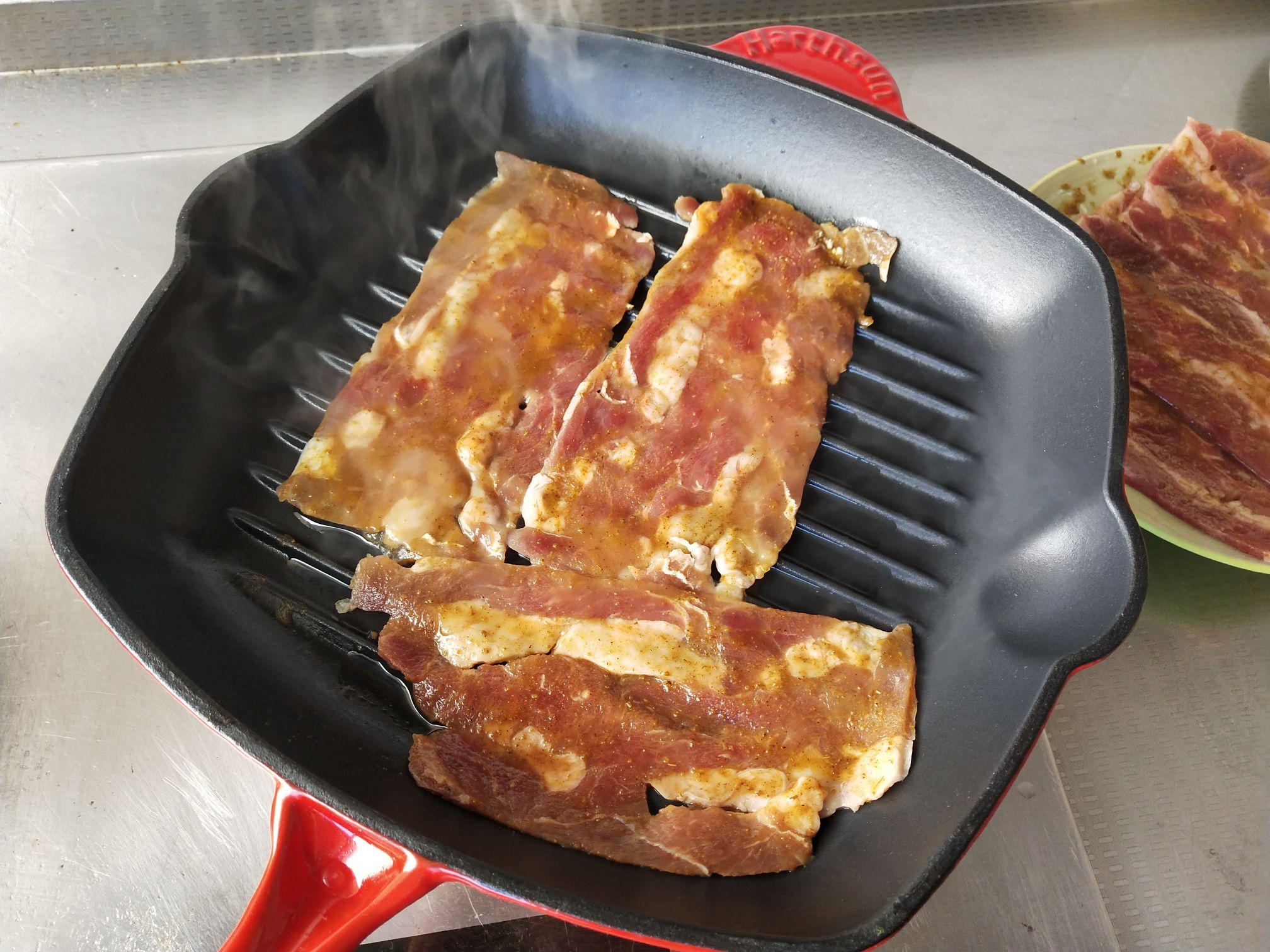 炙烤肥牛片的做法-咸鮮味煎菜譜