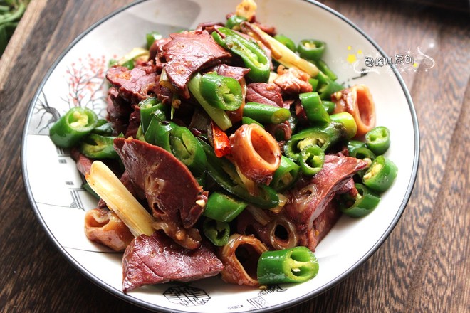 辣炒豬肺的做法-香辣味炒菜譜