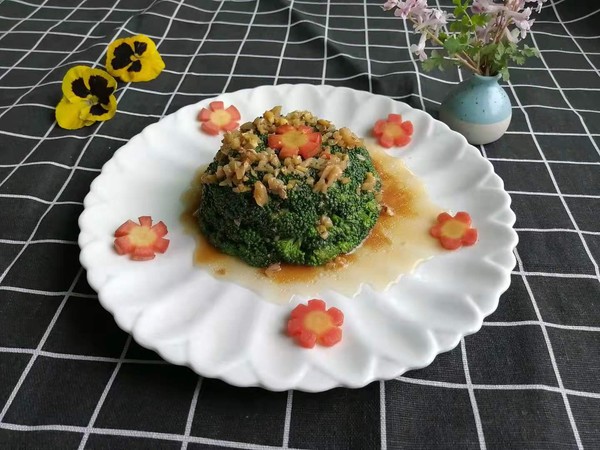 蠔油西蘭花的做法-咸鮮味煮菜譜