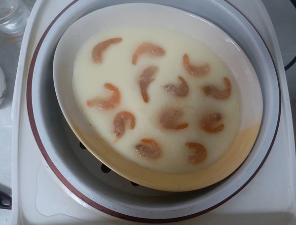 蝦仁蒸蛋的做法-咸鮮味蒸菜譜