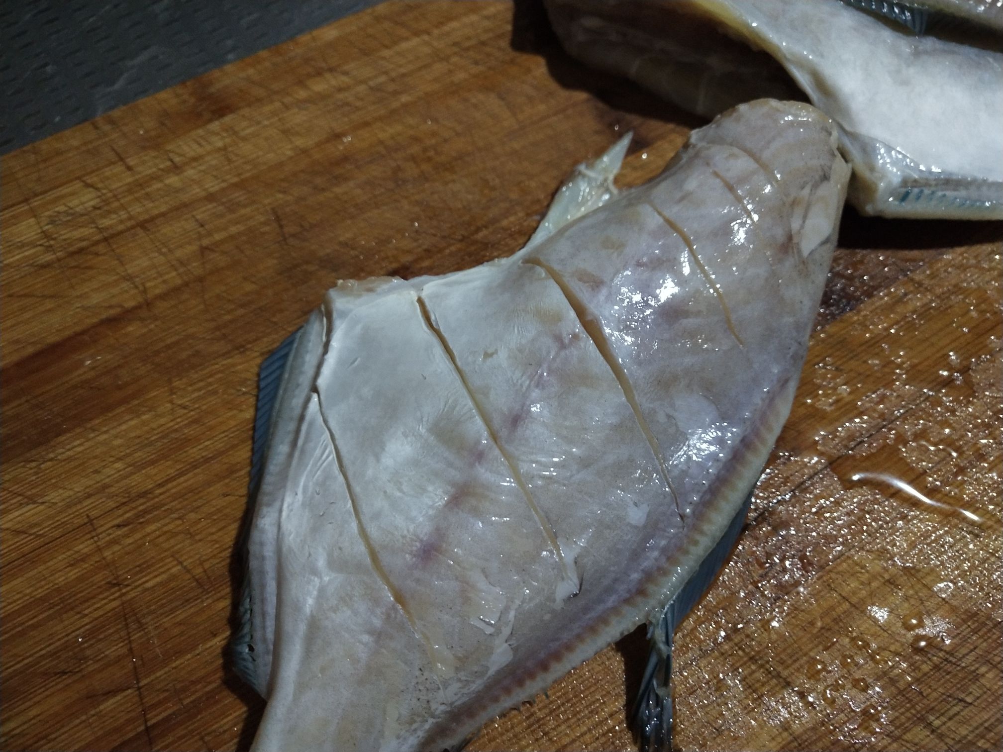 香煎扒皮魚的做法-咸鮮味煎菜譜