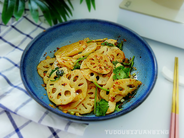 涼拌藕片的做法-咸鮮味拌菜譜