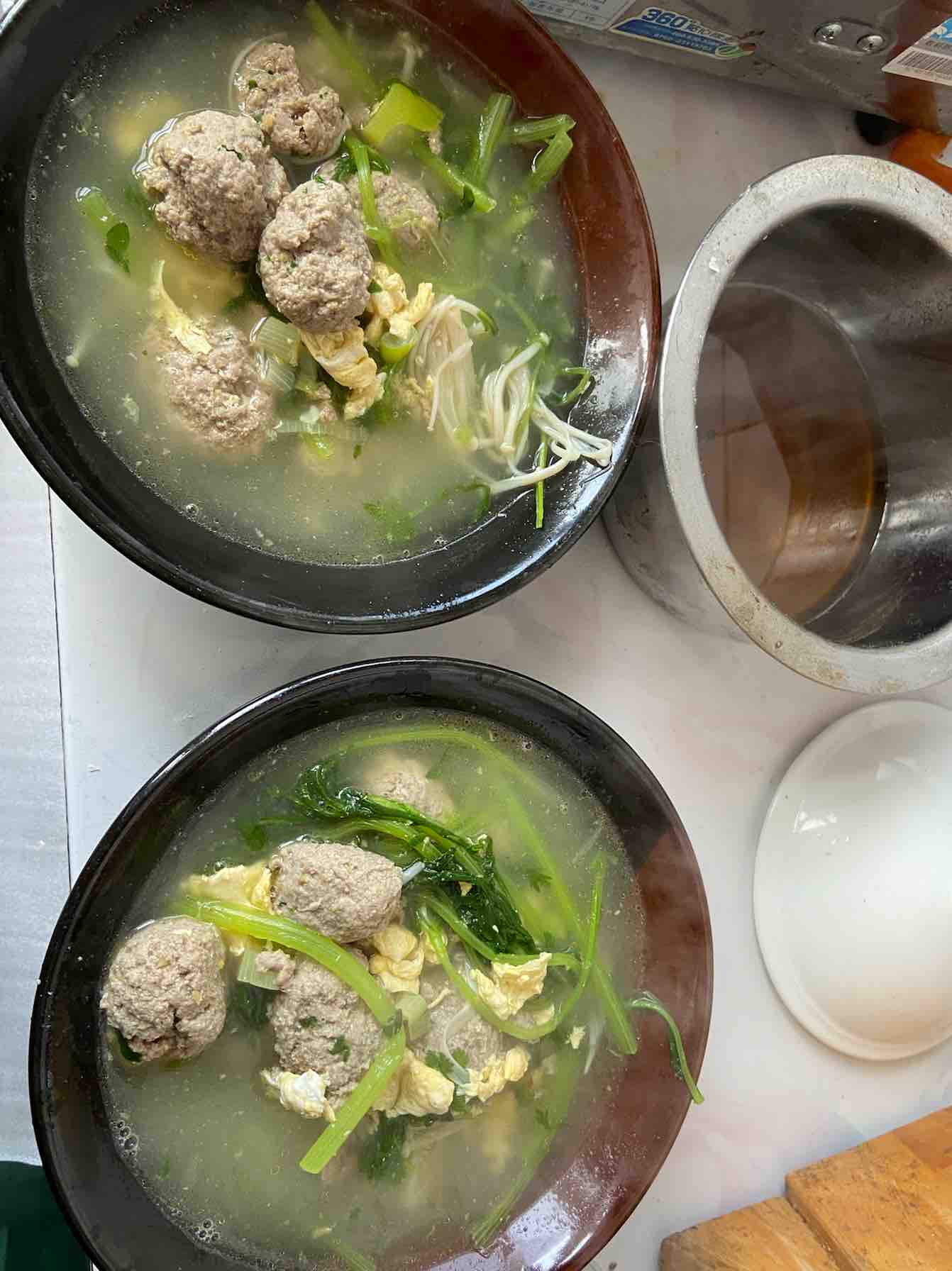 牛肉丸子湯的做法-咸鮮味煮菜譜