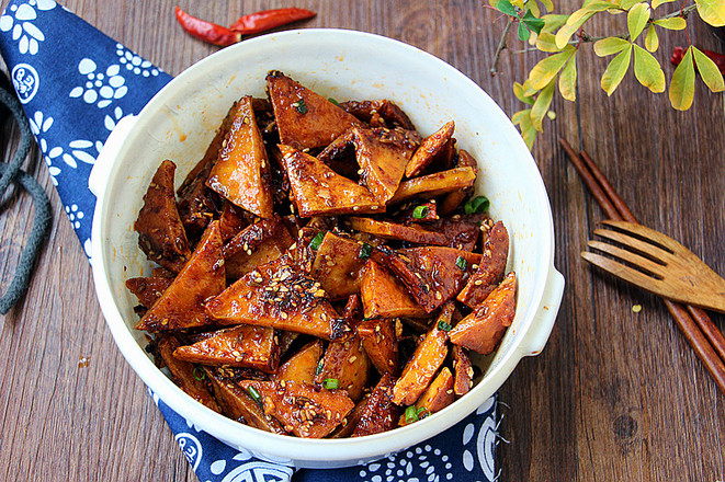 香辣豆腐干的做法-麻辣味其它工藝菜譜