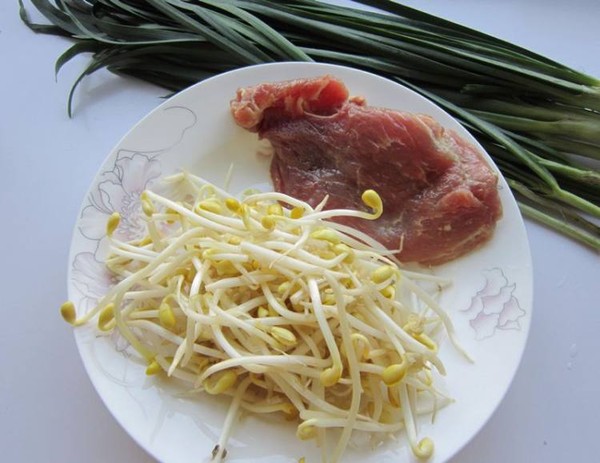 黃豆芽韭菜炒肉的做法-家常味炒菜譜