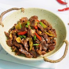 泡椒鴨胗的做法-家常味炒菜譜