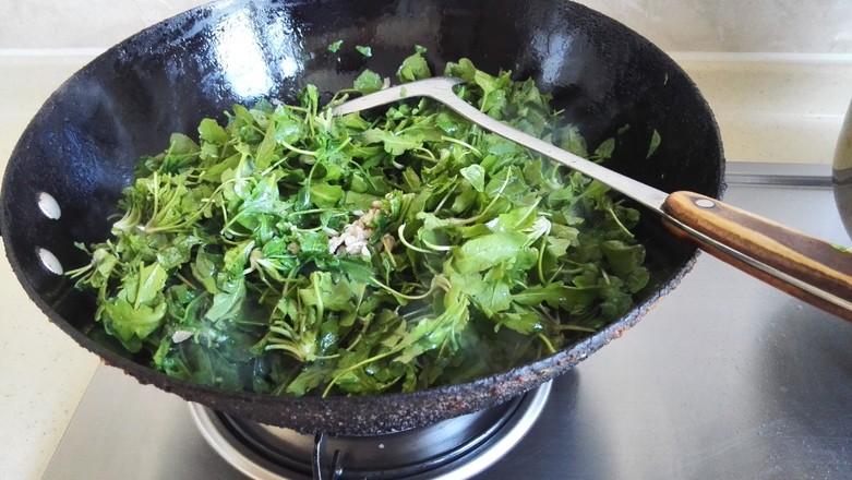 薺菜炒肉絲的做法-咸鮮味炒菜譜