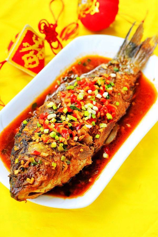 紅燒鯉魚的做法-家常味燒菜譜