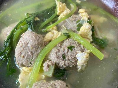 牛肉丸子湯的做法-咸鮮味煮菜譜