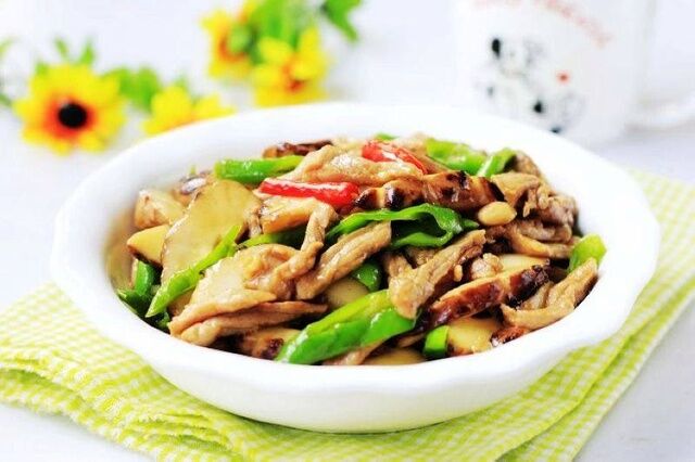 花菇炒肉的做法-家常味炒菜譜