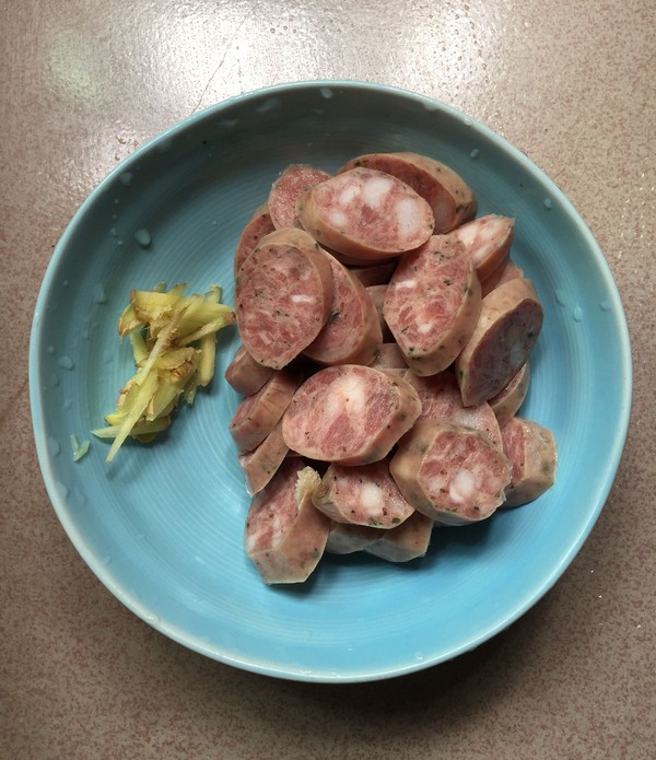 雜蔬炒純肉腸的做法-家常味炒菜譜