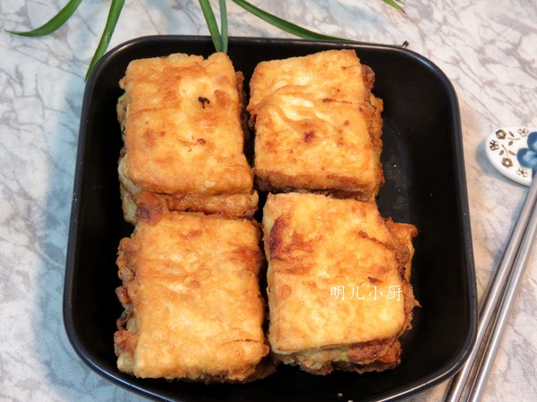 豆腐盒子的做法-家常味煮菜譜-易網健康養生網 豆腐盒子的做法-家常味煮菜譜