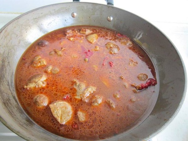 紅燒牛毽子的做法-家常味燒菜譜