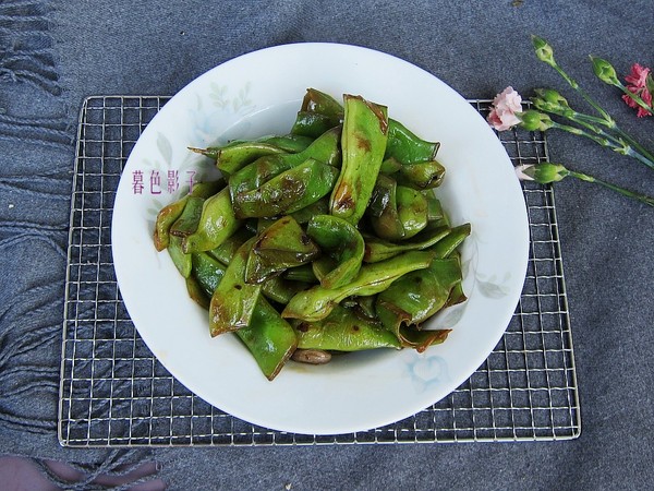 燜燉油豆角的做法-家常味燉菜譜