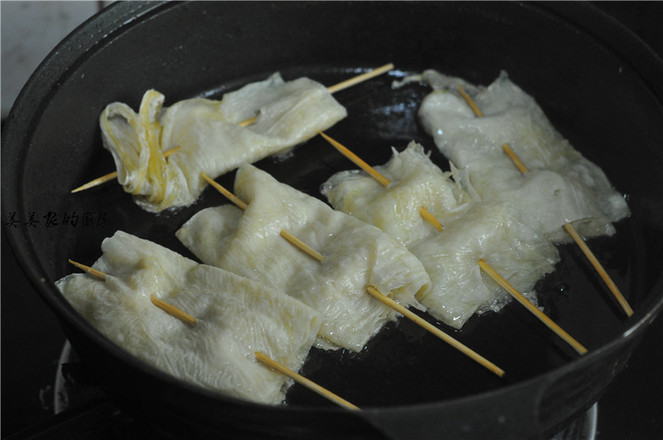 豆皮素燒的做法-家常味燒菜譜