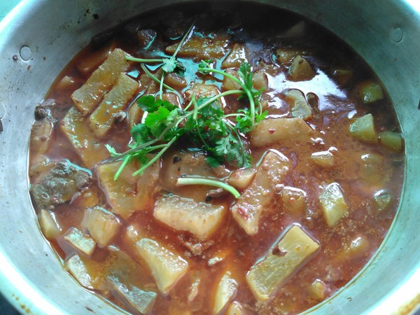 湯汁勺蘿卜的做法-咸鮮味燒菜譜