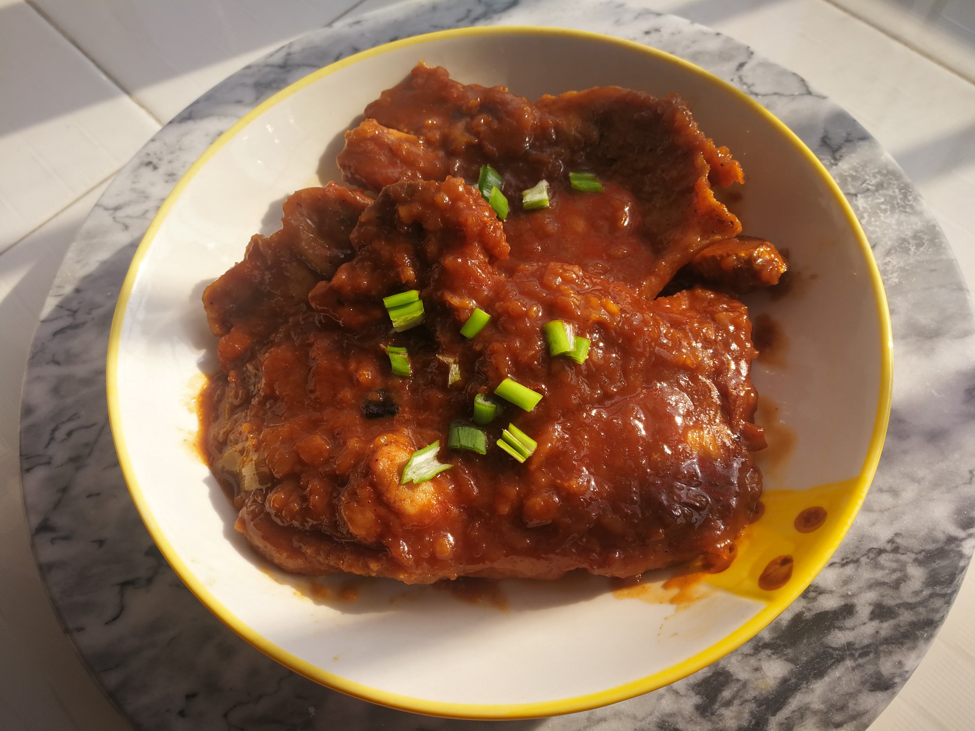 紅燒豬大排的做法-咸鮮味燒菜譜