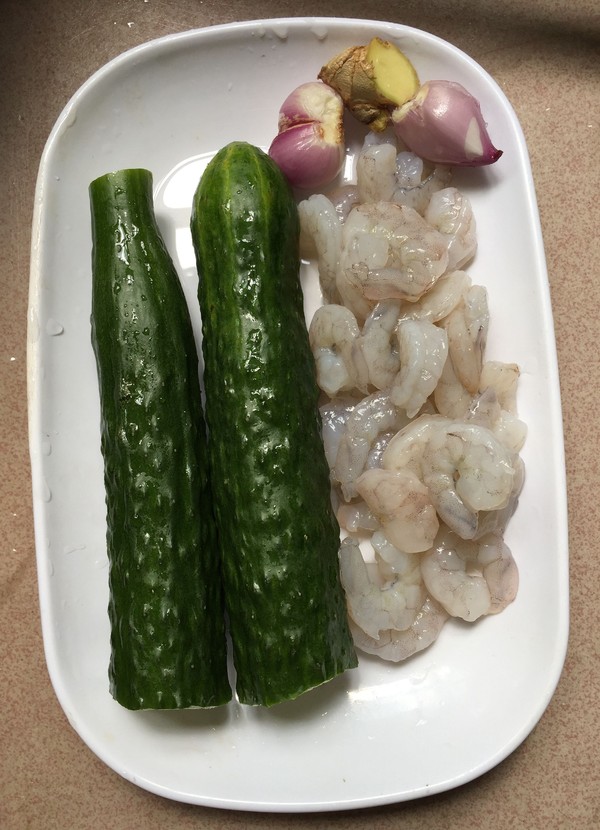 黃瓜炒蝦仁的做法-家常味炒菜譜