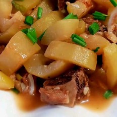 肉燒瓠子的做法-咸鮮味燒菜譜