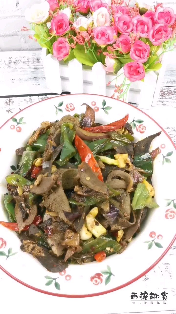 辣炒羊雜的做法-香辣味炒菜譜