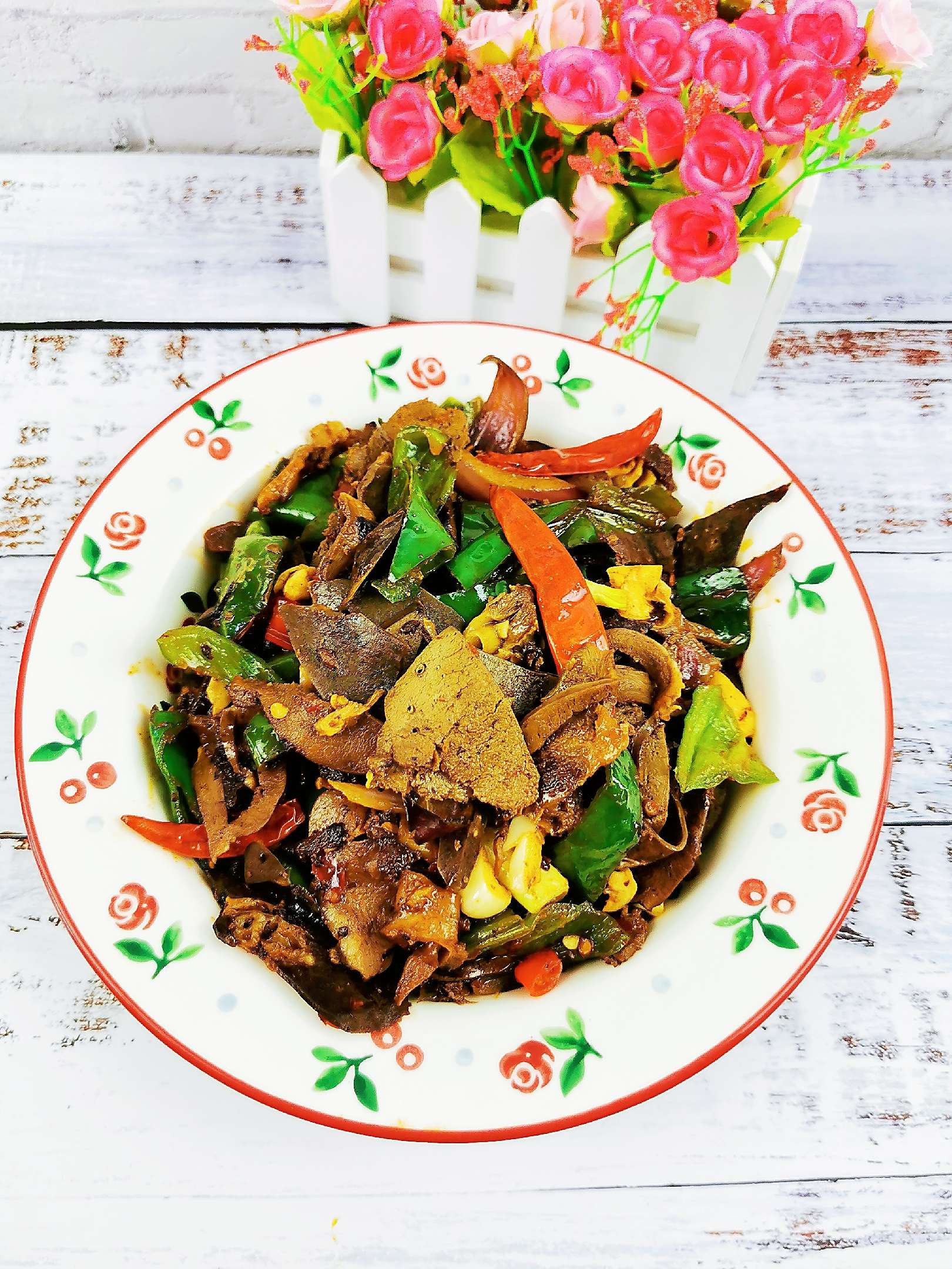 辣炒羊雜的做法-香辣味炒菜譜