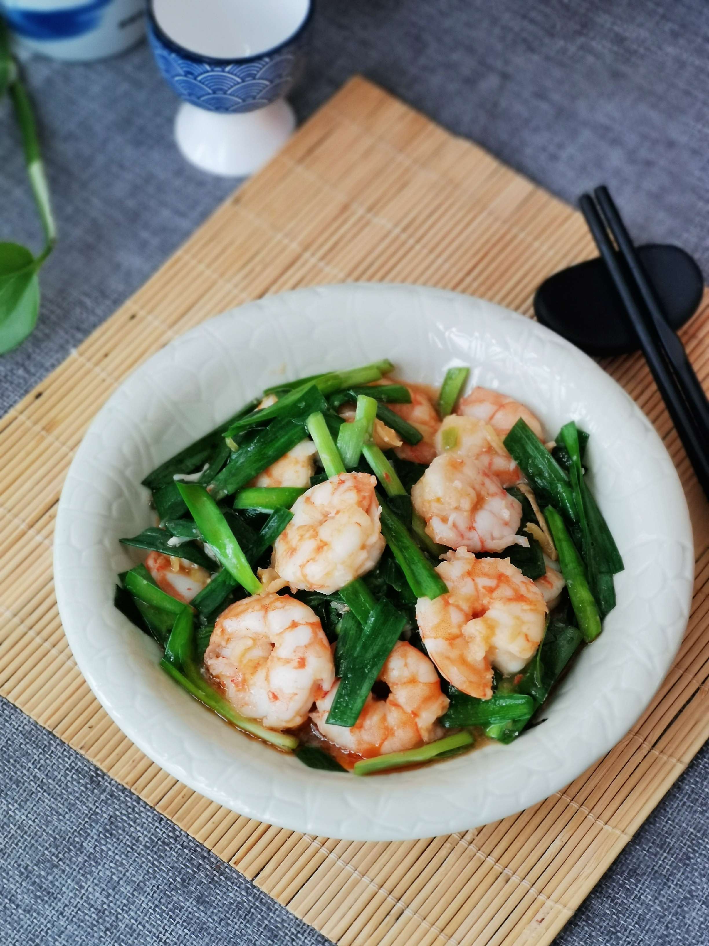 韭菜炒蝦仁的做法-咸鮮味炒菜譜