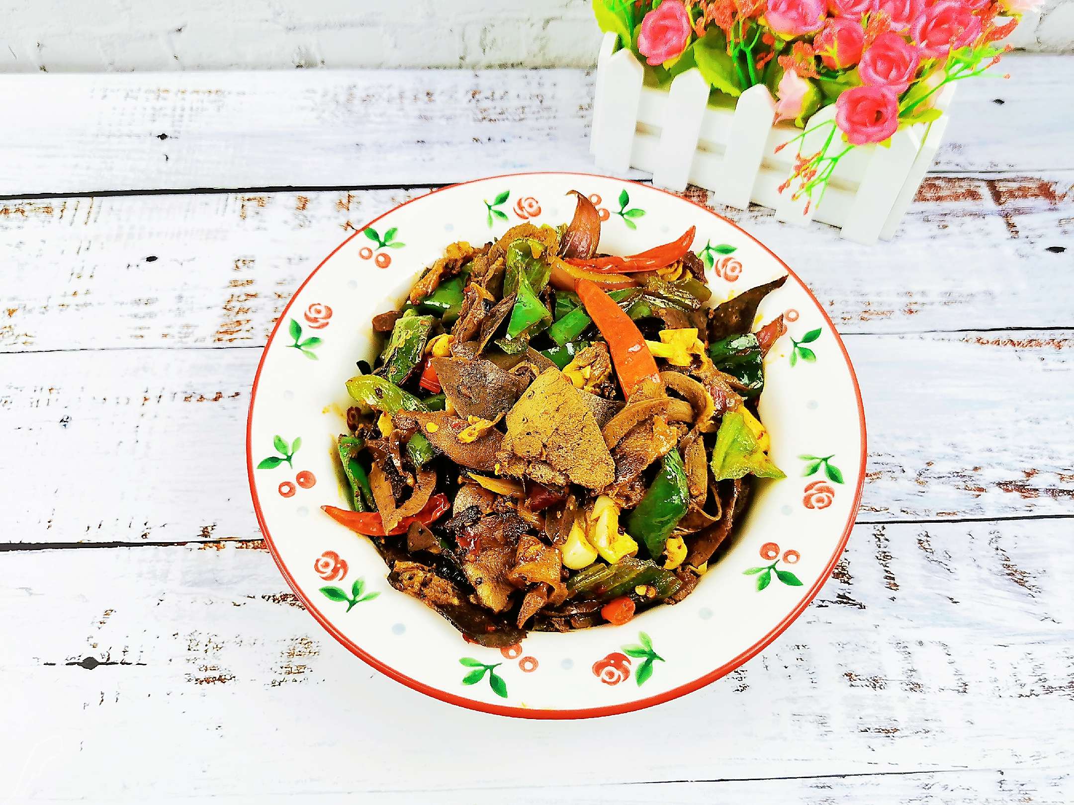 辣炒羊雜的做法-香辣味炒菜譜