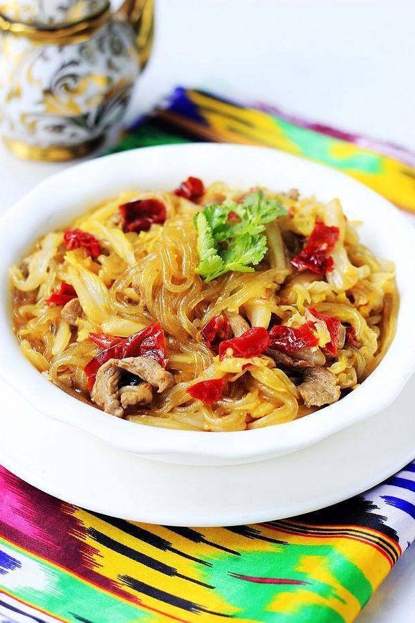 酸菜粉條羊肉的做法-家常味炒菜譜