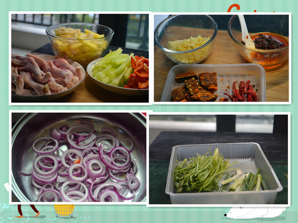 干鍋鴨掌的做法-香辣味炒菜譜-易網<a href=http://www.gyfww.com/ target=_blank class=infotextkey>健康養生</a>網 干鍋鴨掌的做法-香辣味炒菜譜