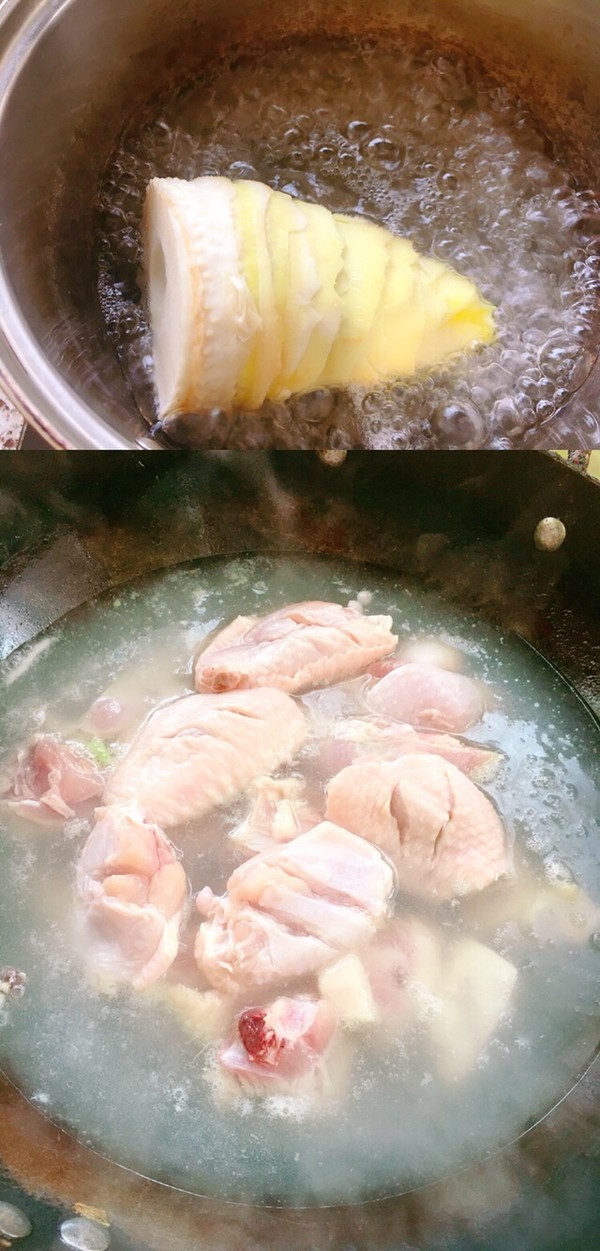 春筍奔跑雞的做法-咸鮮味燉菜譜