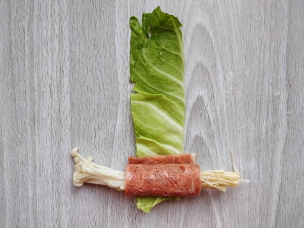 培根包菜卷的做法-咸鮮味蒸菜譜