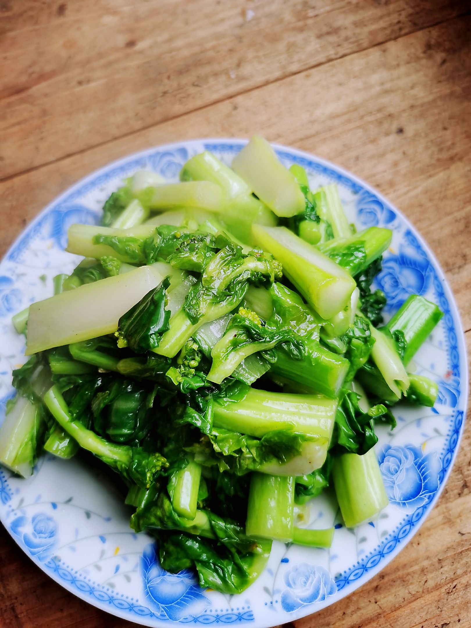 素炒菜苔的做法-家常味炒菜譜