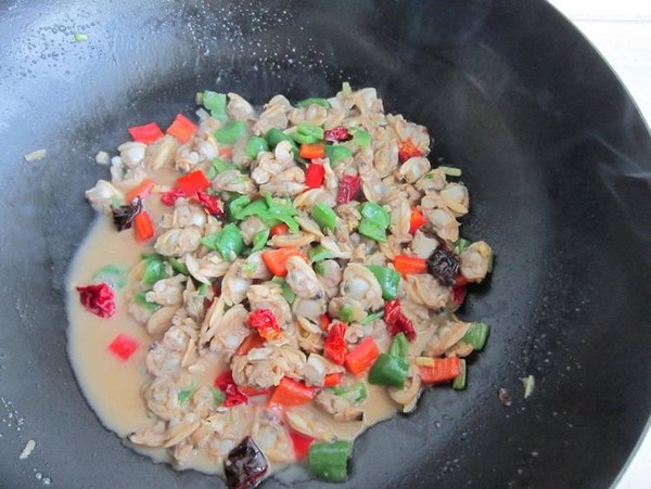 爆炒蛤蠣的做法-家常味炒菜譜