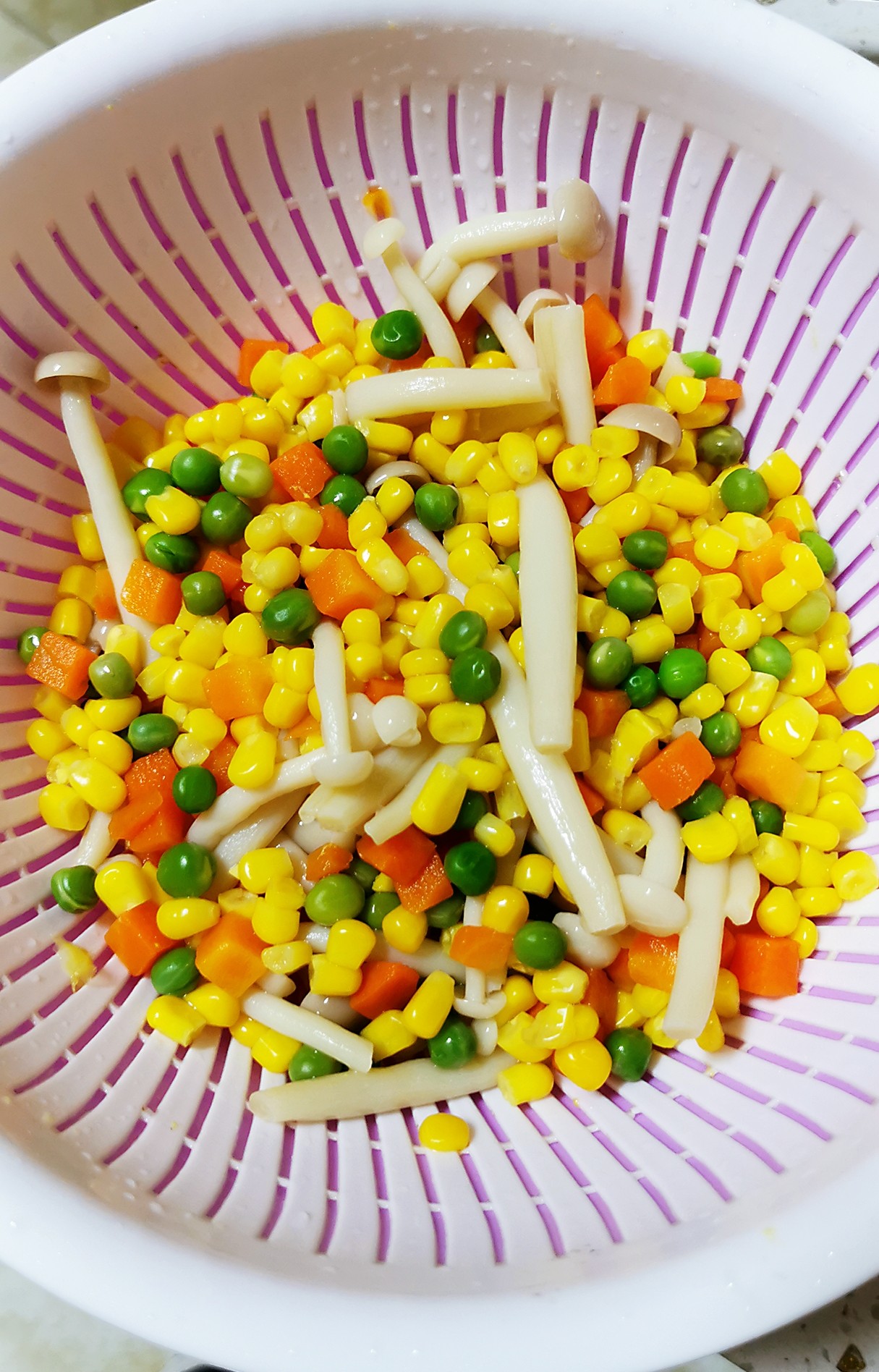 時蔬白玉菇的做法-咸鮮味炒菜譜