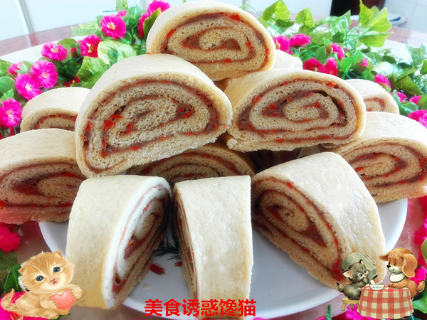 玉米面胡蘿卜肉龍的做法-咸鮮味蒸菜譜