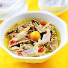 石筍干燉雞的做法-家常味燉菜譜