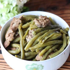 排骨燉豆角的做法-家常味燉菜譜