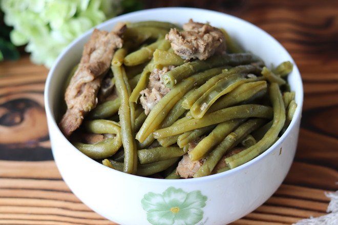 排骨燉豆角的做法-家常味燉菜譜