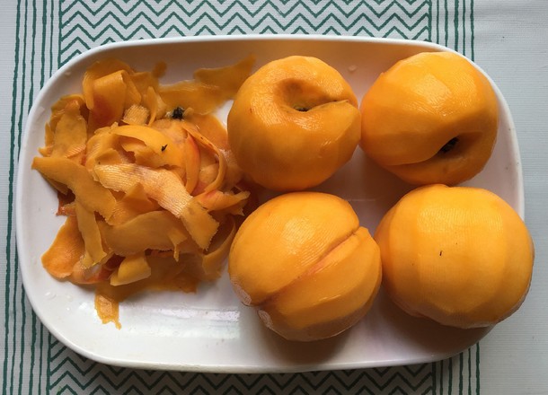 蒸黃桃罐頭的做法-咸鮮味蒸菜譜