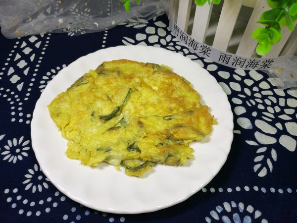 香椿魚雞蛋餅的做法-家常味煎菜譜